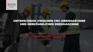 CNC-DREHMASCHINE UND HERKÖMMLICHER DREHMASCHINE