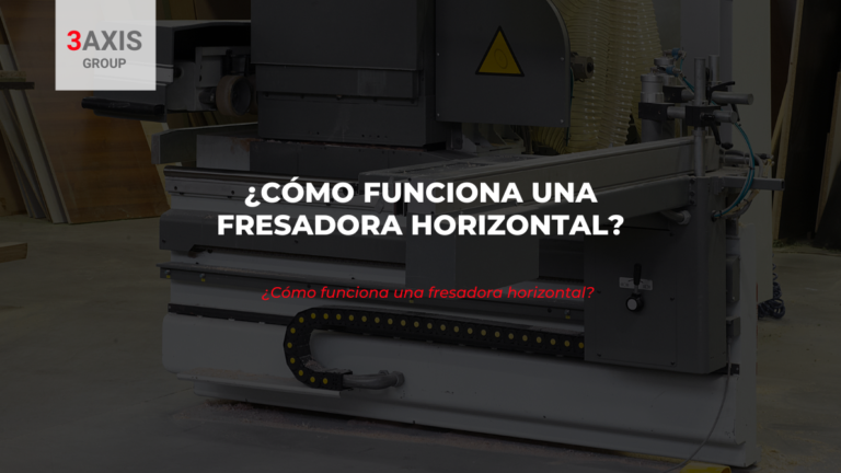 ¿Cómo funciona una fresadora horizontal?