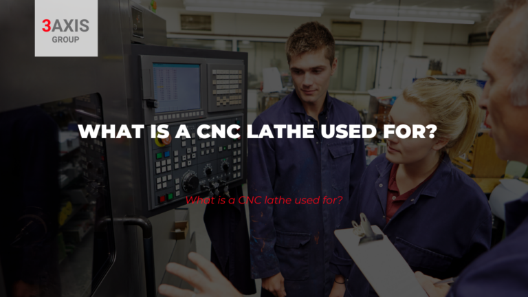 CNC lathe used for
